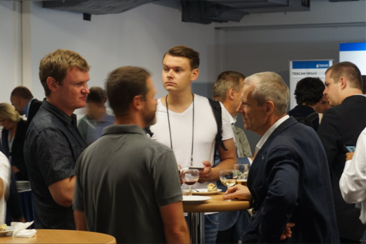 Tomáš Šikola and Petr Neugebauer at ICN+T opening ceremony